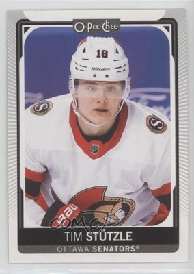 2021-22 O-Pee-Chee Close Up Head Shot Image Variation Tim Stutzle #5 2vh