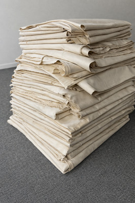 Stoffreste Zuschnittreste 100% Baumwolle natur DIY Patchwork Nähen Lein 5kg