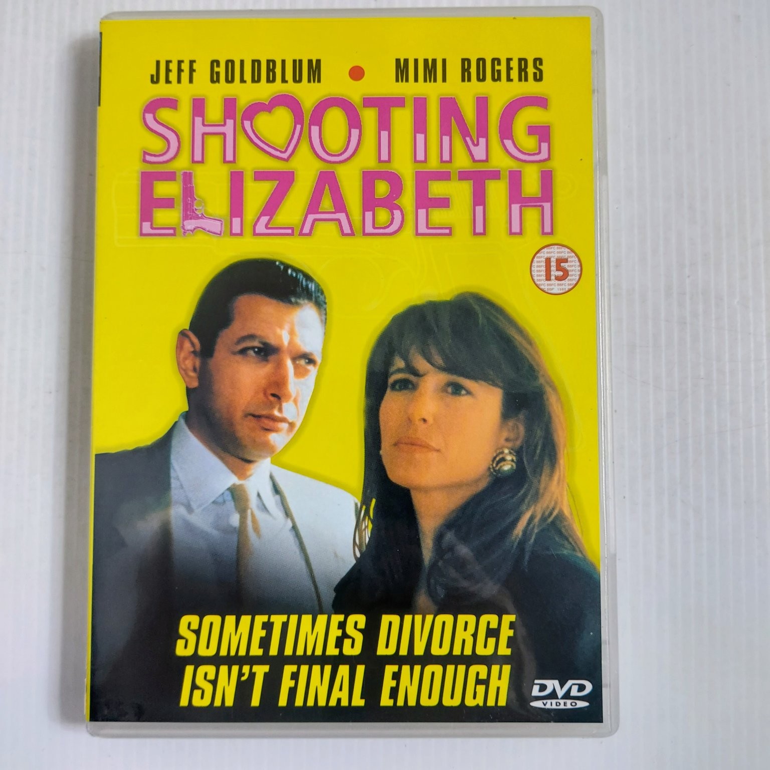 Shooting Elizabeth DVD 1992 Jeff Goldblum Mimi Rogers Baz Taylor