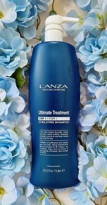 Lanza Ultimate Treatment Step 1 Chelating Shampoo 33.8oz New - FREE SHIPPING