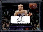 2003-04 Fleer Ultra Mike Bibby Signatures Auto Autograph #/350 Kings Heat