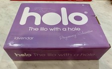 HOLO Inflatable Pregnancy Pillow Lavender NEW in Original Packaging