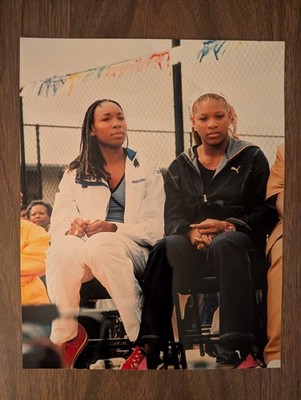 SERENA & VENUS WILLIAMS TYPE 1 8X10 BY FAMED PHOTOGRAPHER SCOTT BURKHEAD  AP067