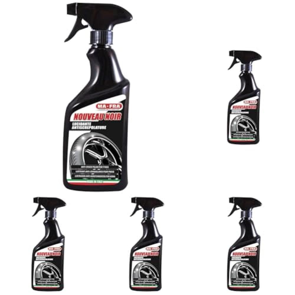 Ma-Fra Nouveau Noir Lucidante Pneumatici 5x500ml Nero Gomme Auto