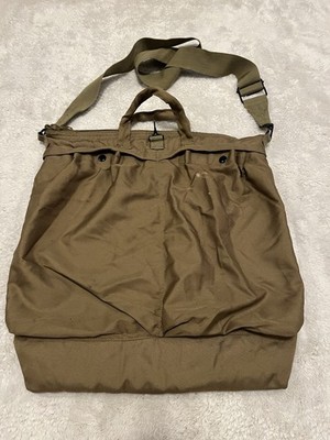Mil-Tec Unisex Flyer airman Helmet Bag Brown 18  x 18 