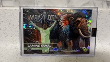 2024 Wild Card Lamine Yamal Alumination Dino-Might Painted Mammoths Rookie 1/1