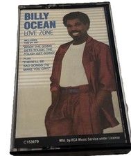 Love Zone by Billy Ocean Cassette, 1986, Jive USA 
