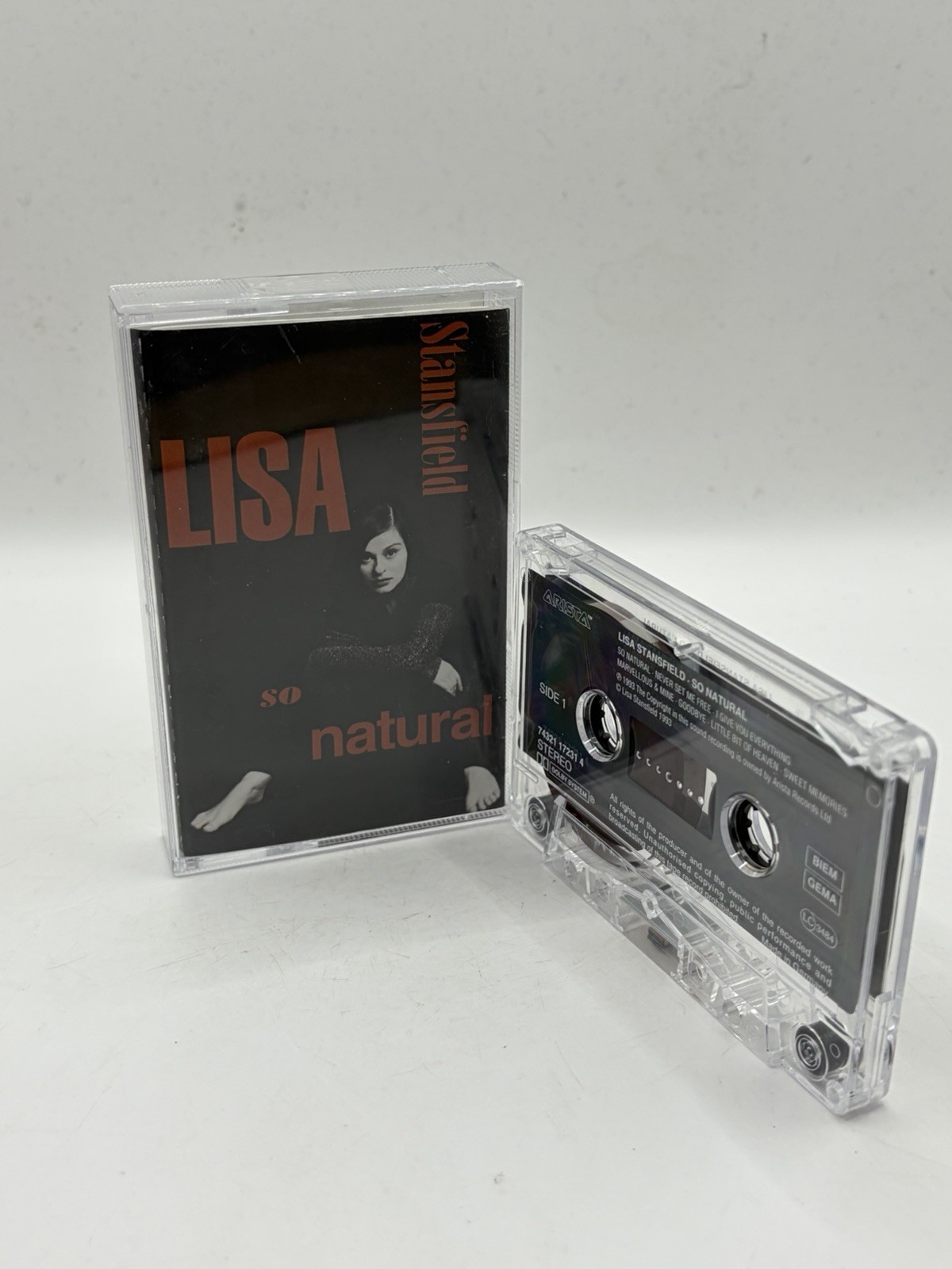 Lisa Stansfield - So Natural - Cassette Tape Album