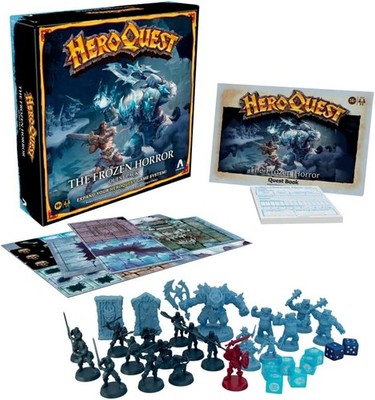 Hasbro Gaming Avalon Hill HeroQuest The Frozen Horror Quest Pack, Dungeon
