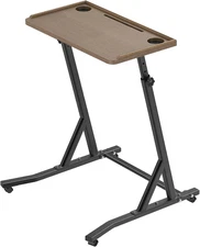 Indoor Cycling Desk Height Adjustable Bike Desk Workstation Standing Desk Wooden