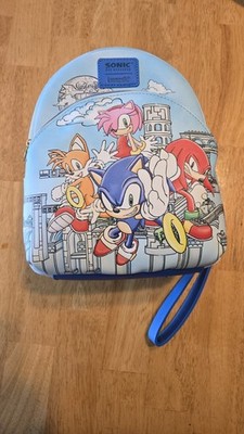 Loungefly Sonic The Hedgehog Sonic and Friends Mini Backpack NEW