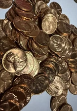 1959 Uncirculated Lincoln Memorial Cent Roll Of 50  (One Roll Not OBW)