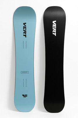 Vert Snowboard - The Glacier All-Mountain Glacier Blue True Twin Camber