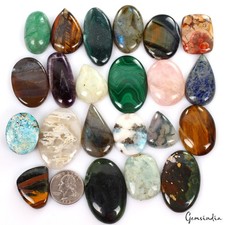 1180Ct Wholesale Lot Natural All Kind Semi Precious Loose Gemstones Mix Cabochon