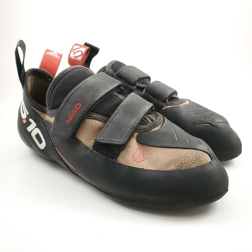 Adidas Five Ten NIAD Moccasym Climbing Shoes Red Mens Size 8.5 For Resole