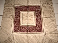 Waterford Linens, BRIXTON, Square Decorative Tablecloth, 60"