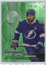 2024-25 Upper Deck Series 1 Gaming XP Green 15/199 Victor Hedman #GXP-23 1c0e