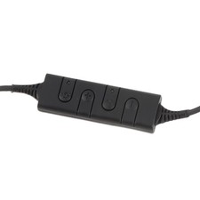 .  Single Ear Headset Noise Canceling Wired Computer Headset With Mic