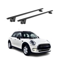 DachträGer FüR Mini Cooper F55 F56 2014-2023 100Kg Aluminium Schwarz 2 Tlg Abe