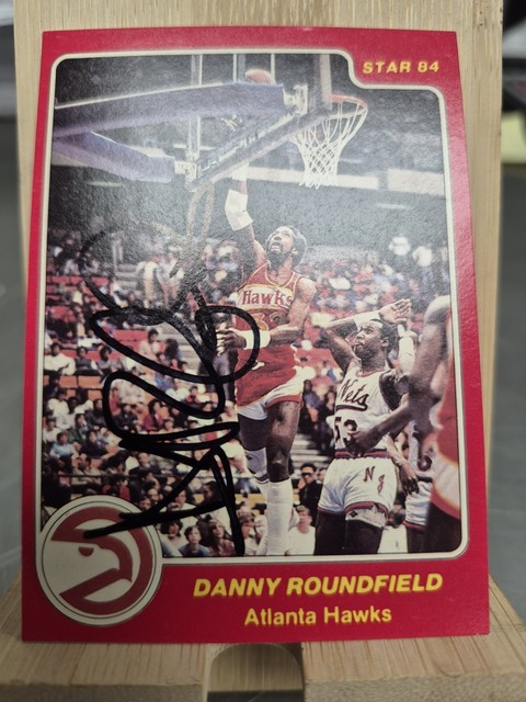 1983-1984 Star NBA Danny Roundfield Autograph #273 Atlanta Hawks
