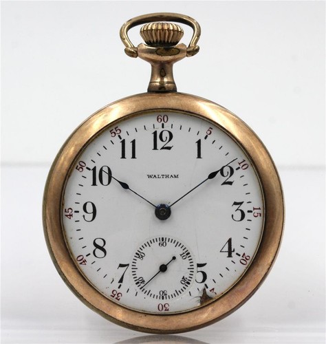 1903 Waltham 7J 610 Model 1899 16S Gold Filled Running Pocket Watch