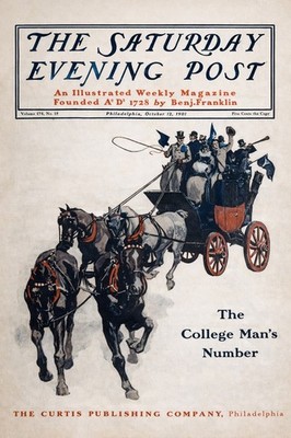   The Saturday Evening Post (1901) Vintage Poster 24x36  - Stunning Retro