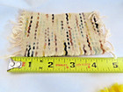 2  Dollhouse area rugs Yellow and Light color woven  rug.    1:12 — photo 3