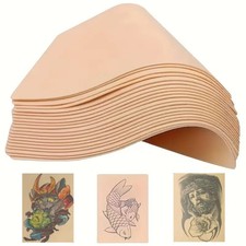 5 5.5inch 3pc Double-Sided Silicone Tattoo Practice Skin Microblading Beginners