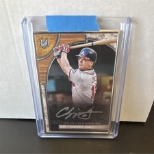 Topps 2025 Museum Collection Chipper Jones framed Auto Braves 16/25FMA-CJ