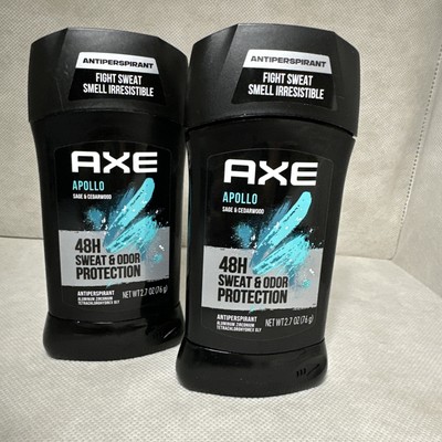 AXE Apollo 48-Hour Fresh & Dry Anti-Sweat Antiperspirant Stick, 2.7oz pack of 2 