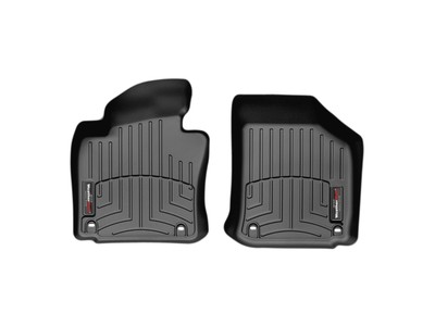 WeatherTech FloorLiner for 2007-2008 VW Eos - 1st Row, Black