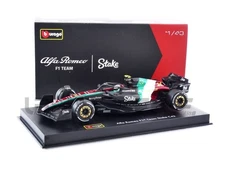 BBURAGO 1/43 - ALFA-ROMEO C43 - MONZA GP 2023 (G. ZHOU) 38086Z-24/MONZA