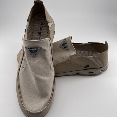 Columbia PFG Shoes Men s 13 PFG Slip-On Deck Fishing Canvas