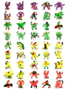 Monster in My Pocket CHOOSE: Vtg Series 4 SUPER SCARY 1992 Matchbox 2" Figures