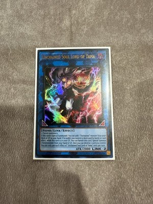 Yugioh - Unchained Soul Lord of Yama - DUNE-EN049 - Ultra Rare - NM