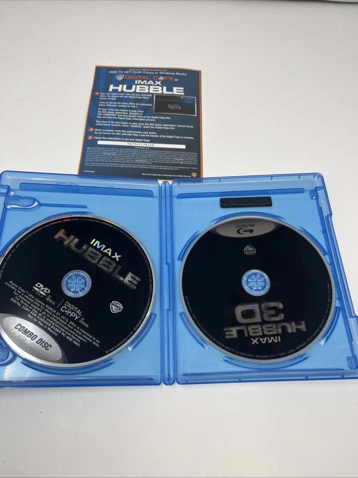 Imax: Hubble (3d) (Blu-ray 3D, 2010)with Cover - Image 2 of 4