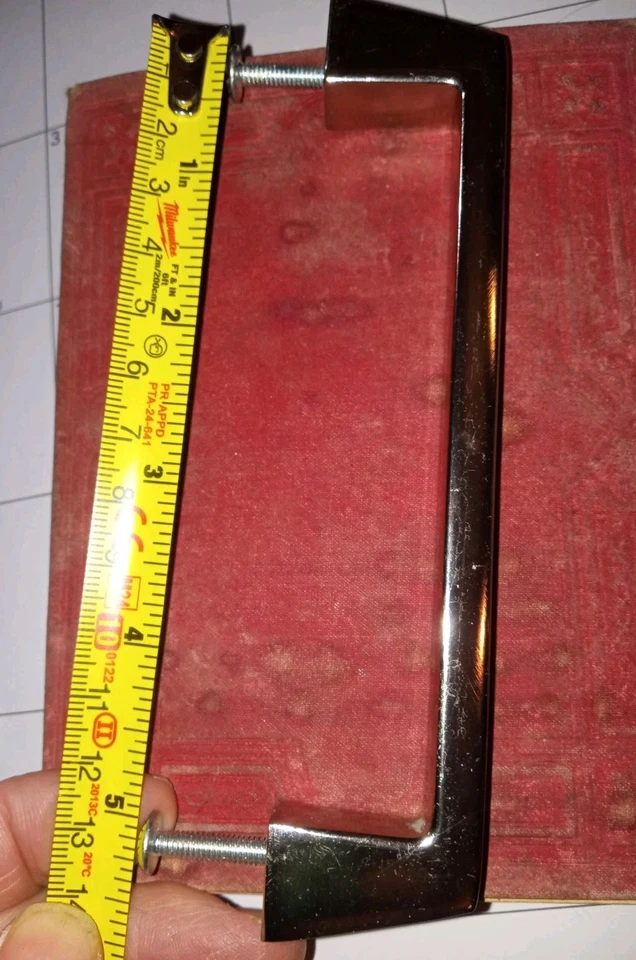 Tirador de centro a centro Amerock Blackrock 5-1/16" - níquel pulido/cromo 6" Q.14 Foto 2 de 4