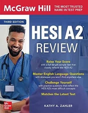 McGraw Hill HESI A2 Review, Third - Paperback, by Zahler Kathy A. - Acceptable p