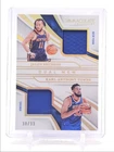 JALEN BRUNSON KARL-ANTHONY TOWNS 2024-25 IMMACULATE DUAL PATCH /99 Q4078