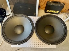 15  Speakers Pair PA Bass Guitar 300w 50oz Magnets 2.5  Voice Coils