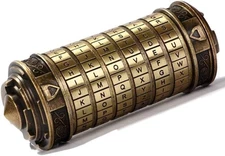 Mini Cryptex Lock Puzzle Box with Hidden Compartment Romantic Gift for Her/Him