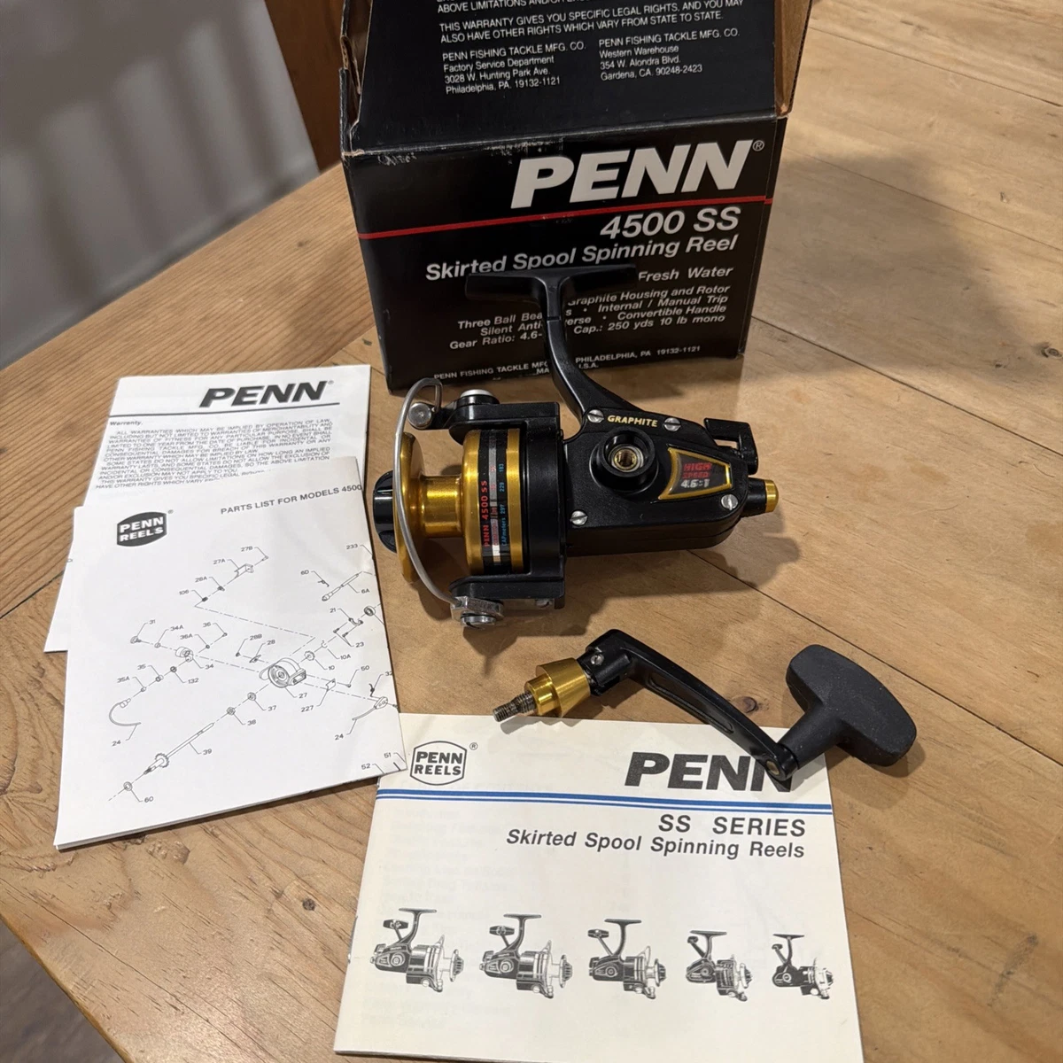 Penn 4.6: 1 Gear Ratio Fishing Reels for sale | eBay