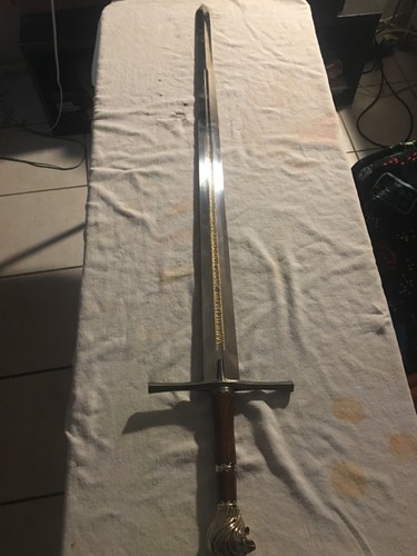 Decorative Fantasy Sword 46" with Black Scabbard
