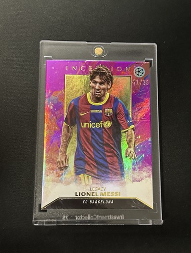 2023-24 Topps Inception Uefa Club Competitions - Lionel Messi Legacy /25