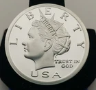 2003 Norfed $10 1 oz .999 Fine Silver Round #21764