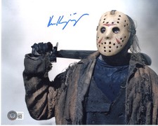 Ken Kirzinger signed 8x10 Photo Jason Voorhees Freddy vs Jason Beckett