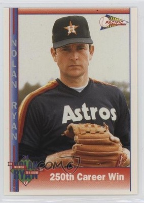 1993 Pacific McCormick/Brookshire's Milestones Nolan Ryan #17 HOF 4f5