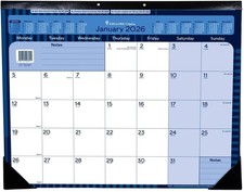 Image of Collins - Colplan - 2026 12 Month Calendar Year A2 Monthly Desk Planner...