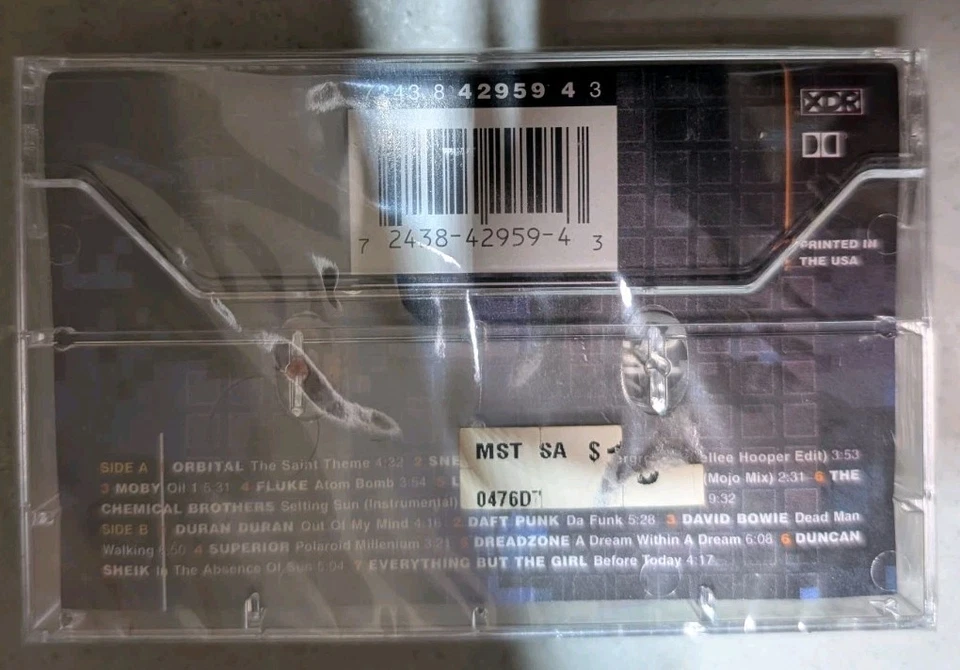 The Saint Soundtrack Cassette Tape David Bowie & Oribital Daft Punk Moby NEW - Image 2 of 4