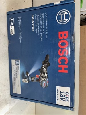BOSCH GSB18V-975CN 18V High Torque Hammer Drill/Driver (TOOL ONLY) NEW. U 5044